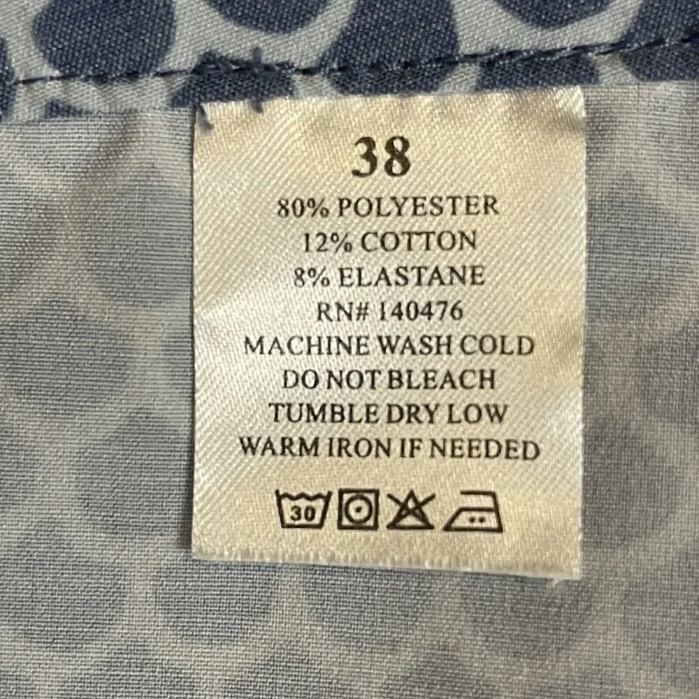 Faherty‎ Shorts Mens 38 Blue Beacon Swim Trunk Board Shorts Beach Preppy Adult